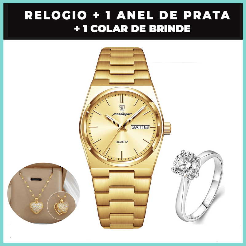 RELOGIO FEMININO POEDAGAR