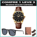Relogio Classic Elegancy Couro Original (COMPRE 1 LEVE 3)