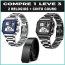 Relógio Shock Elegancy ( COMPRE 1 LEVE 3 )