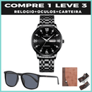 Relógio CRYSTAL DIAMOND + OCULOS + CARTEIRA