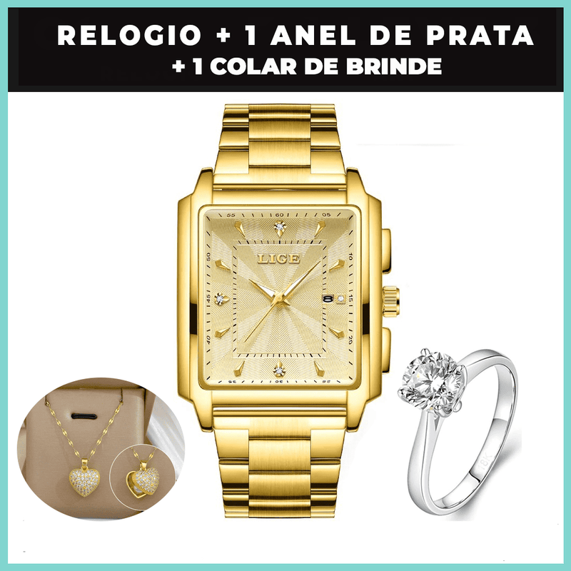 Relogio Feminino Eleganzzia Diamond