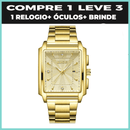 Relogio Masculino Magnus Gold+Brindes