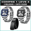 Relógio Shock Elegancy ( COMPRE 1 LEVE 3 )