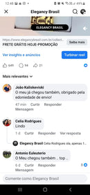 Relogio Eleganzzia Original-FRETE GRÁTIS+ 2 BRINDES