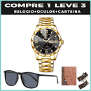 Relógio Masculino Luxury ( COMPRE 1 LEVE 3)