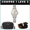 Relogio Feminino Luxury Elegancy Compre 1 Leve 3