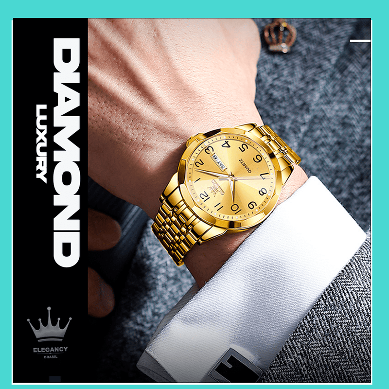 Relógio Diamond 3d Original ( A prova d agua) original