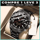 Relogio Elegancy Edifice original+2 Brindes