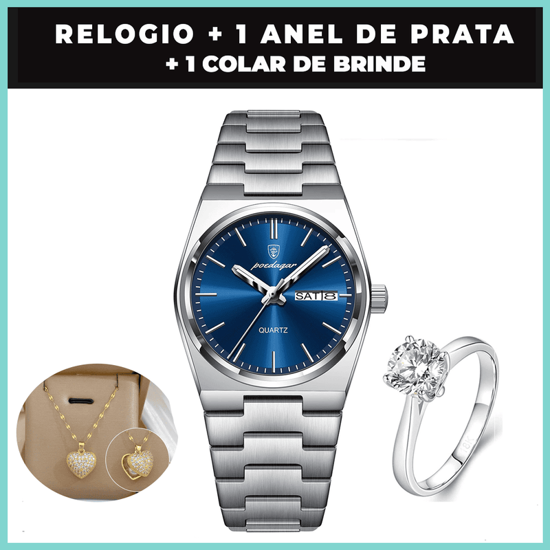 RELOGIO FEMININO POEDAGAR