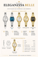 RELOGIO CURREN FEMININO