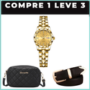Relogio Feminino Luxury Elegancy Compre 1 Leve 3