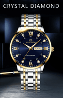 Relógio CRYSTAL DIAMOND + OCULOS + CARTEIRA