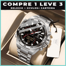 Relogio Elegancy Edifice original+2 Brindes