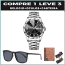 Relógio Masculino Luxury ( COMPRE 1 LEVE 3)