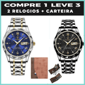 Relogio Diamond Luxury Elegancy+ 2 BRINDES + FRETE GRÁTIS