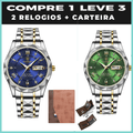 Relogio Diamond Luxury Elegancy+ 2 BRINDES + FRETE GRÁTIS