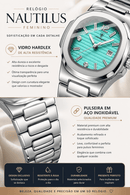 RELOGIO FEMININO POEDAGAR NAUTILUS