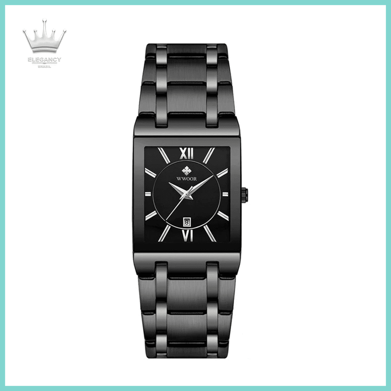 Relogio  Gold Masculino  Elegancy