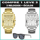 Relogio Masculino Magnus Gold+Brindes