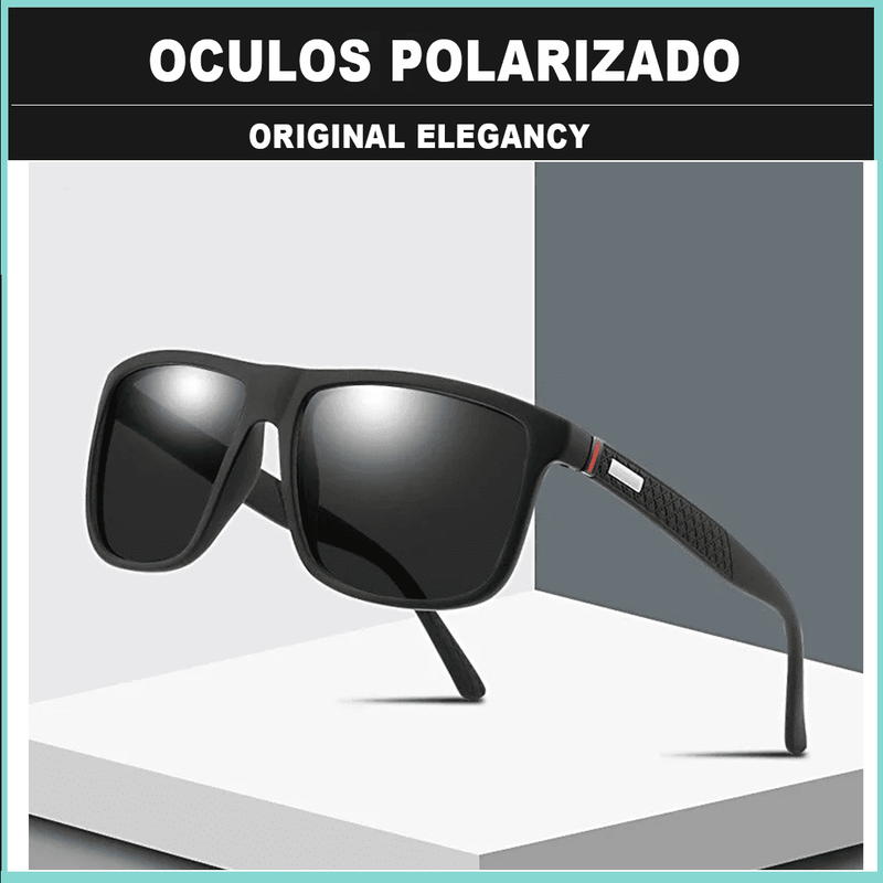 KIT OCULOS ORIGINAL  + CARTEIRA COURO  + CINTO COURO