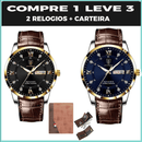 RELOGIO POEDAGAR DE COURO 