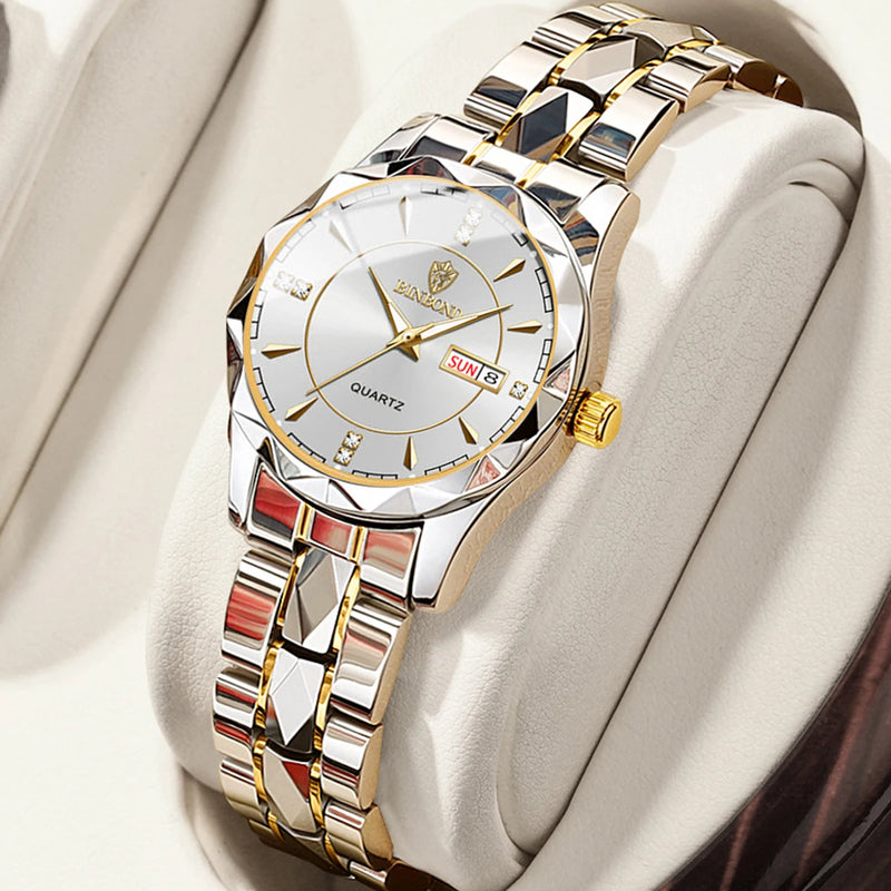 Relogio Feminino Luxury Elegancy Compre 1 Leve 3