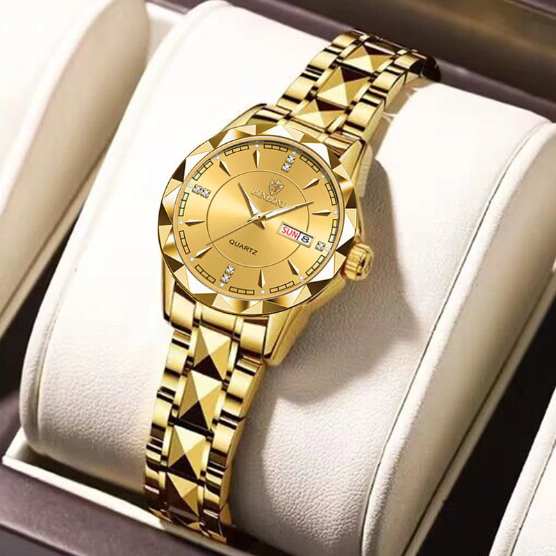 Relogio Feminino Luxury Elegancy Compre 1 Leve 3