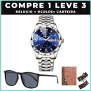 Relógio Masculino Luxury ( COMPRE 1 LEVE 3)