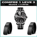 Relógio Masculino Luxury ( COMPRE 1 LEVE 3)