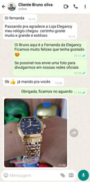 Relogio Eleganzzia Original- ENCERRA HOJE 01-12