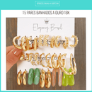 Conjunto de Brincos atacado-Super promoção - Elegancy Brasil