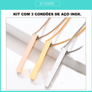 Cordão Masculino Barra