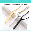 Cordão Masculino Barra